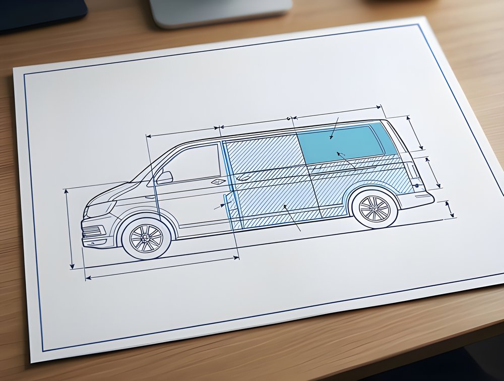 Blueprint Fahrzeugfolierung