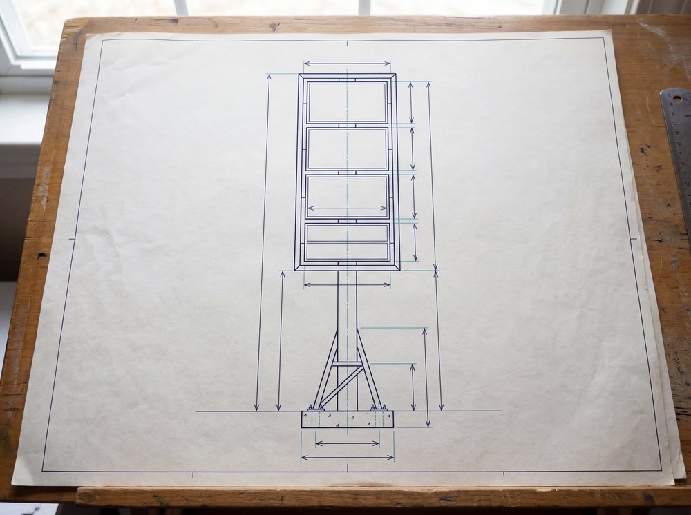 Blueprint Beschilderung und Pylone